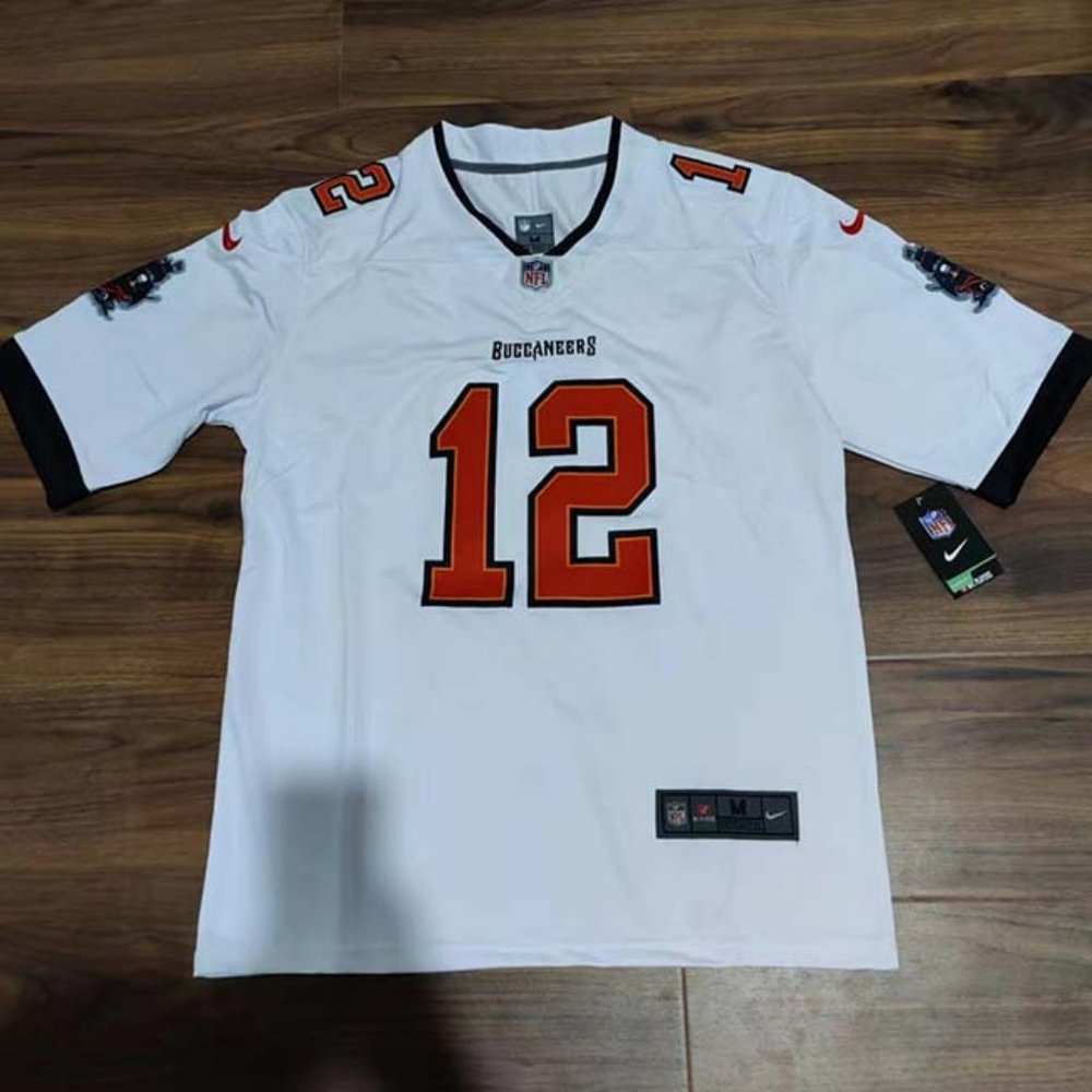 Nike Tampa Bay Buccaneers Tom Brady #12 Jersey-White